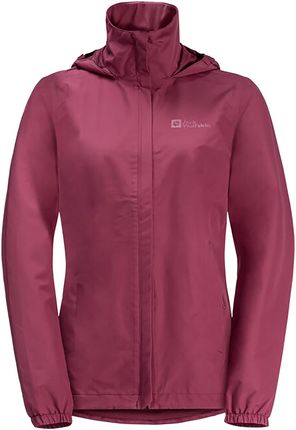 Jack Wolfskin Kurtka Przeciwdeszczowa Damska Stormy Point 2L Brązowe