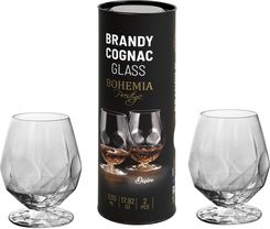 Kpl. 2 Kieliszków kryształowych do Brandy 530ml Desiere Bohemia