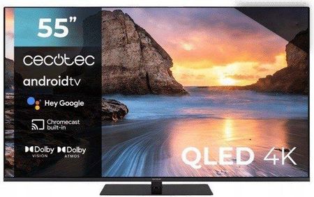 Telewizor QLED Cecotec VQU11055Z+S 55 cali 4K UHD