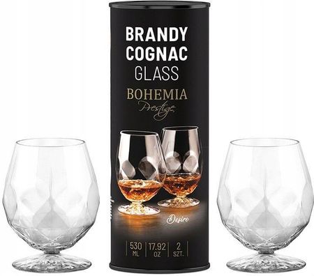 Bohemia Crystalite Kryształowe Kieliszki Do Whisky Bohemia Desire 530ml 2Szt.