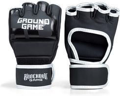 Zdjęcie Rękawice Mma Ground Game Silver Pro Bez Kciuka - Oleśnica