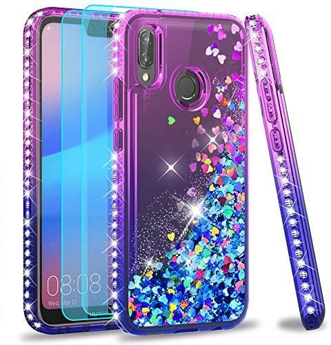 Coque Pour Huawei P20 Lite Transparente TPU Case + Verre Trempé Conception Housse Souple