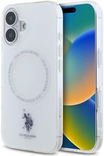 U.S. Polo Assn. U S Assn Us Ushmp16Shocldpw Iphone 16 6 1 Biały White Iml Ring Magsafe