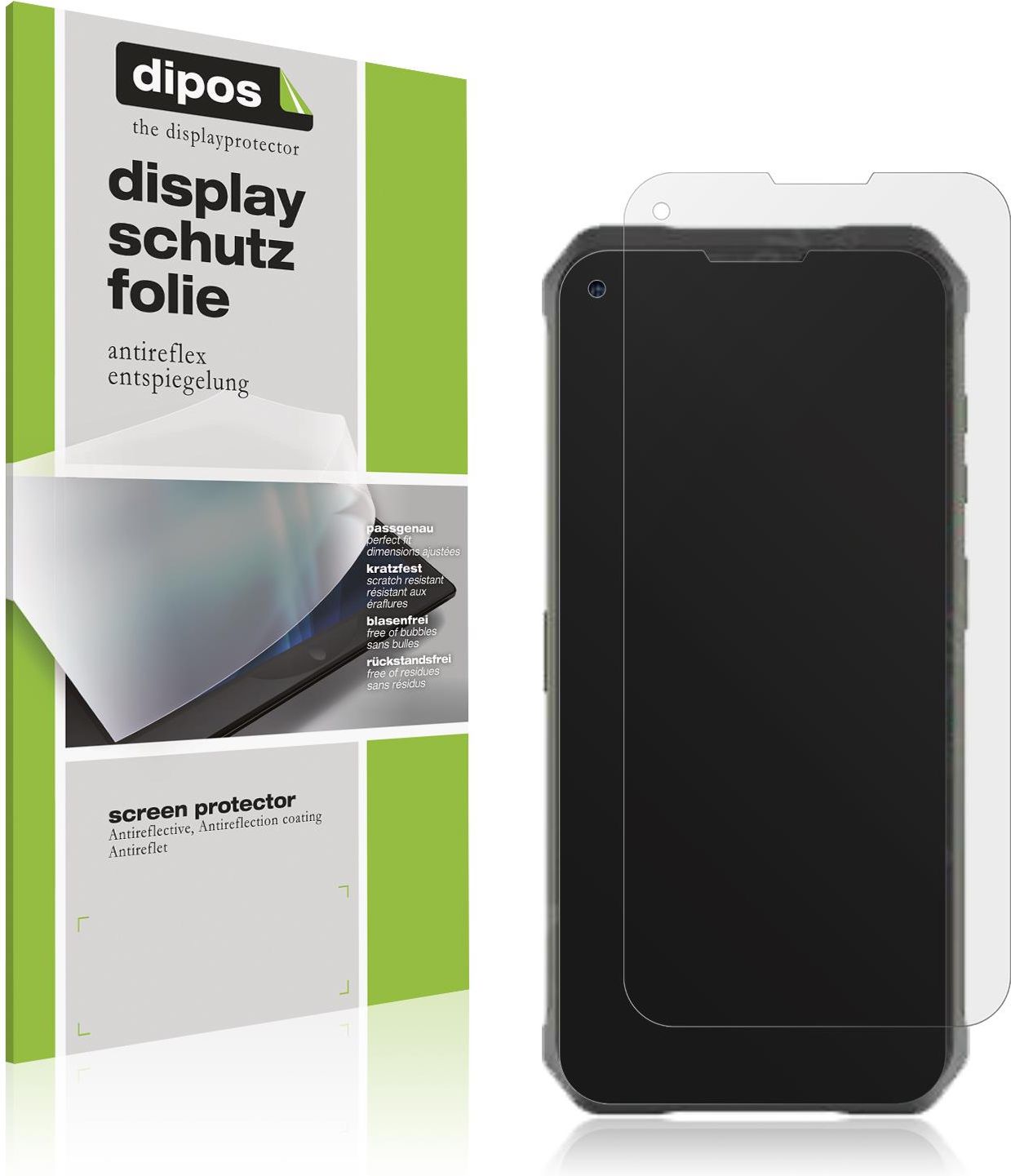 Dipos 2x Pellicola Protettiva FLEX Full Cover Per Xiaomi Mi 10 - Ricambio Display Antiurto (Made In Germany) - 2