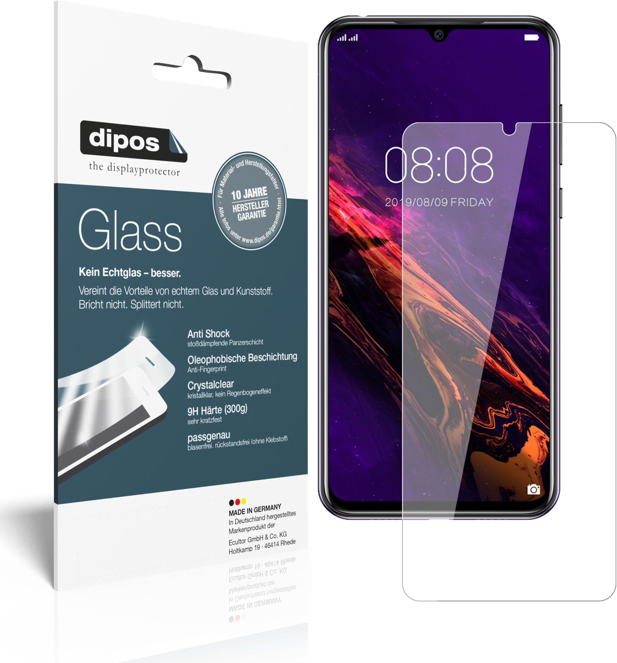 Pellicola Protettiva per Doogee S88 Pro schermo trasparente