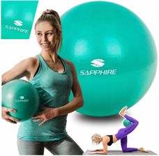 Zdjęcie Piłka gimnastyczna 25 cm Sapphire SG-091 - miętowa - Lublin