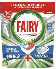 Ranking Fairy Platinum Plus Deep Clean Tabletki Do Zmywarki  50Szt. Jakie tabletki do zmywarki? Ranking