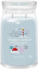 Zdjęcie Yankee Candle Signature North Pole Hideaway Świeca Duża 567g - Poniec