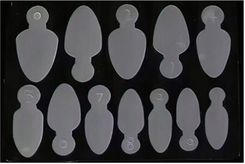 Zdjęcie Excellent Pro Formy Silikonowe Do Frencha Dual Form Combo Oval B - Chełmno