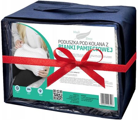 Medi Sleep Poduszka Ortopedyczna Do Spania Klin Pod Nogi Między Kolana Pianka Memory (Mlp) - zdjęcie 5