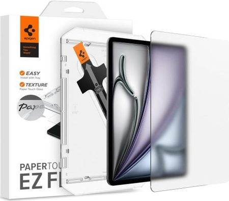 Spigen Szkło Aplikator Paper Touch Ez Fit Do Ipad Air 13 2024 Matowe