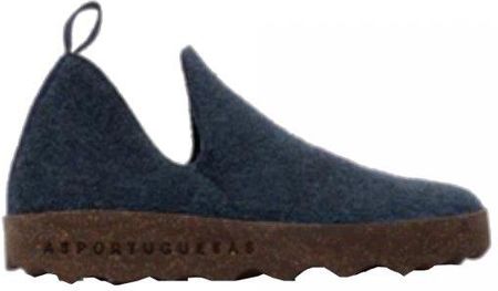 Buty Asportuguesas CITY L Blue Tweed Felt P018003088