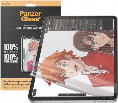 Panzerglass GraphicPaper antybakteryjna z filtrem odblasków na iPad Air 12.9' (2834)