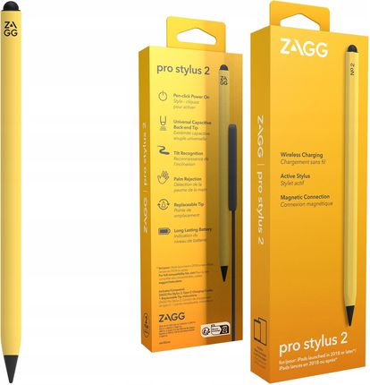 Zagg Rysik Magnetyczny do iPad Pióro Kabel Usb-c Pro Stylus 2 Pencil (GSMPARTS_PL109912137)