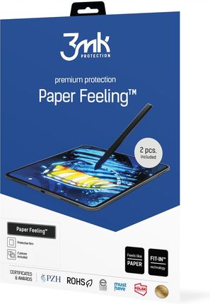 3Mk Folia ochronna na ekran do Lenovo Tab K11 Paper Feeling (2 szt.) (FW13U3PAPFELTK11)