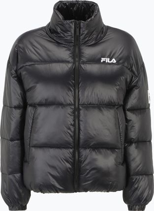 Kurtka puchowa zimowa damska FILA Lepe Shiny Puffer black | WYSYŁKA W 24H | 30 DNI NA ZWROT Zima 2024