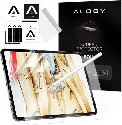 Alogy Folia Matowa 2x Paper Feel ochrona ekranu do Apple iPad Air 6 11 2024 (FOLIAMATOWAPAPERSCREENFEEL74597)