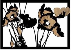 Zdjęcie Details Obraz Ażurowy Drewniany Maki 70 X 50 - Bełchatów