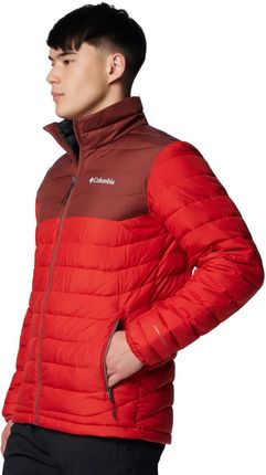 Kurtka zimowa męska Columbia Powder Lite II Jacket 2086964698 Czerwony - zdjęcie 3