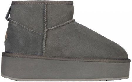 Buty Emu AUSTRALIA STINGER MICRO Flatform Charcoal W13082 Ocieplane