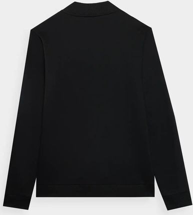 Bluza dresowa ocieplana 4F M1463 na zamek bez kaptura czarna M - zdjęcie 4
