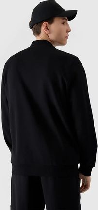 Bluza dresowa ocieplana 4F M1463 na zamek bez kaptura czarna M - zdjęcie 6