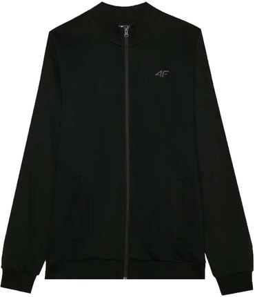 Bluza dresowa ocieplana 4F M1463 na zamek bez kaptura czarna M - zdjęcie 2