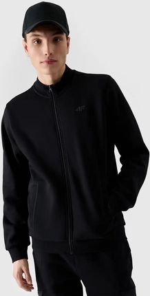 Bluza dresowa ocieplana 4F M1463 na zamek bez kaptura czarna M - zdjęcie 3