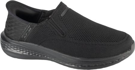 Skechers Slip-Ins RF: Slade - Deacon 210887-BBK, Męskie trampki, Czarny