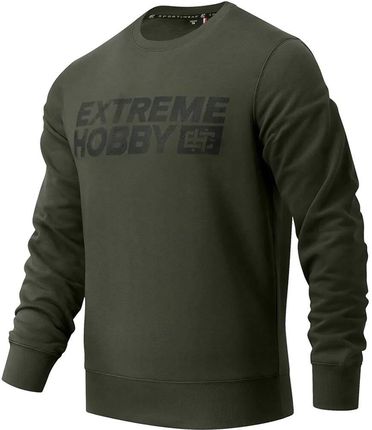 Bluza męska bez kaptura Extreme Hobby Block Khaki