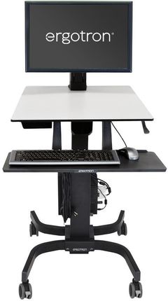 Ergotron WorkFit-C Single HD Sit-Stand Workstation (24-216-085)