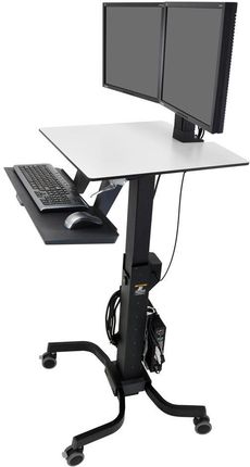 Ergotron WorkFit-C Dual Sit-Stand Workstation czarny (24-214-085)