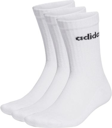 Adidas Skarpety adidas Linear Crew Cushioned Socks 3P białe HT3455