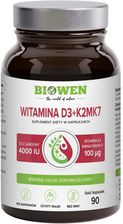 Zdjęcie Biowen Witamina D3+K2 Biowen 90kaps. - Bochnia