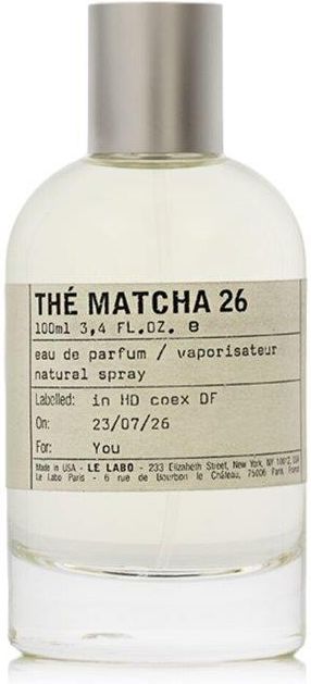 Le Labo Perfume Thé Matcha 26 Woda Perfumowana 100ml