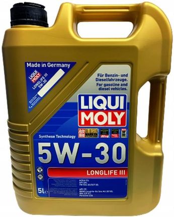 Liqui Moly Long Life Iii 5W30 5l 20822 - zdjęcie 3
