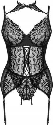 Gorset Giellandra Black Czarny For The Senses Collection LivCo Corsetti Fas