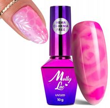 Zdjęcie Molly Nails Żel Do Zdobień Na Mokro Aqua Gel Mollylac Efekt Blooming Hema Free 10G - Rybnik