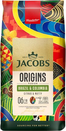 Jacobs ́́ Zestaw 3X1kg Kawy Ziarnistej Origins Fusion Brazil &Amp Colombia - zdjęcie 2