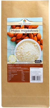 Simpatiko S.C. Mąka Migdałowa Bezglutenowa 1kg Pięć Przemian