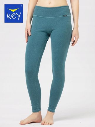 Legginsy damskie KEY LXL-729/3 Hot Touch turkusowe M