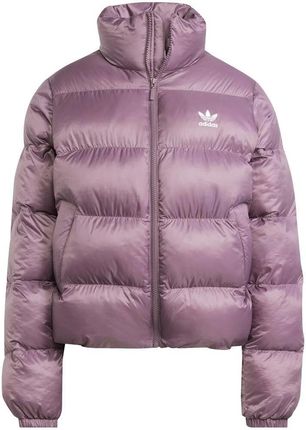 Kurtka puchowa damska adidas SHORT PUFFER różowa JD0419