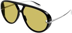 Zdjęcie Bottega Veneta Okulary przeciwsłoneczne BV1274S-002 - Żarki