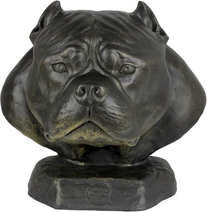 Art Dog American Bully Duża Głowa Psa Posąg Rzeźba Do Wnętrza Domu Hotelu I Ogrodu 16552023361