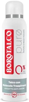 Borotalco Puro Brezza Muschiata dezodorant 0% soli 150ml