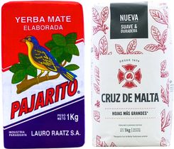 Zdjęcie Zestaw Yerba Mate Pajarito Elaborada + Cruz de Malta Elaborada 2x1kg 2kg - Wilamowice