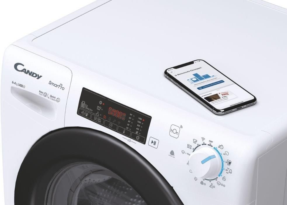 Candy CSHW4645TWB3/1-S – aplikacja Candy Smart Pro