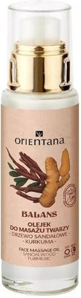 Orientana Face Massage Oil, Sandalwood & Turmeric, 50 ml - Olejek do masażu twarzy - zdjęcie 2