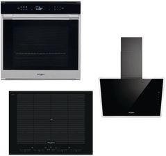 Whirlpool: Piekarnik W7 OM44S1C + płyta SMO 658C/BT/IXL + Okap WHVF 63FLTK