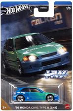 Hot Wheels Auto Speed Graphics Pojazd 1:64 '99 Honda Civic Type R (EK9) HWR60